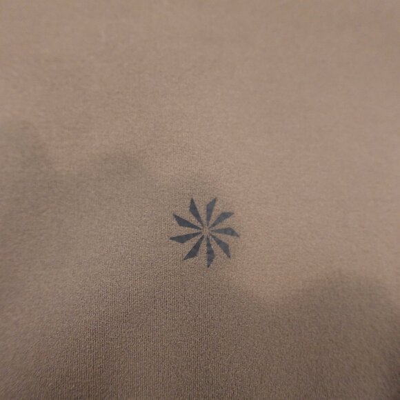 Athleta Salutation Stash Pocket II 7/8 Tights Women’s Large Taupe Brown Yoga - Picture 10 of 12